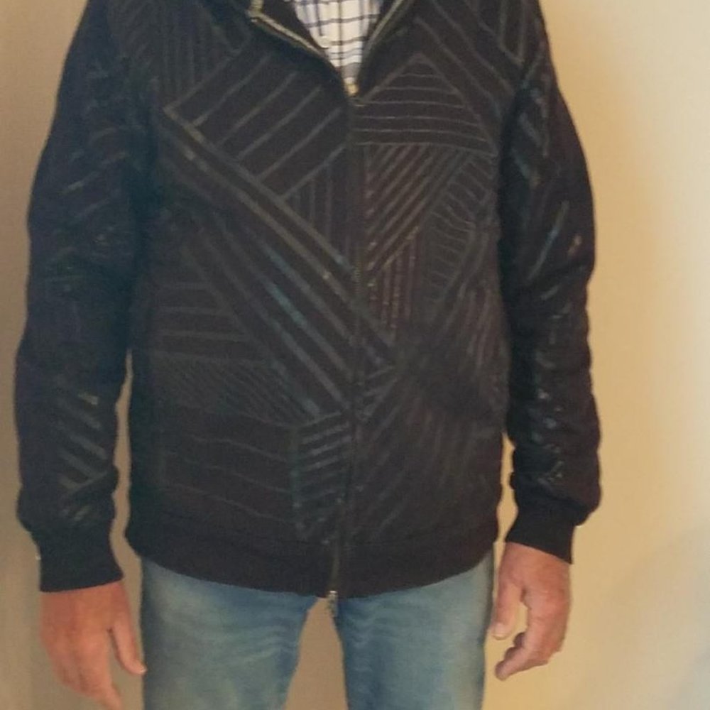 Black Armani Hoodie US Large